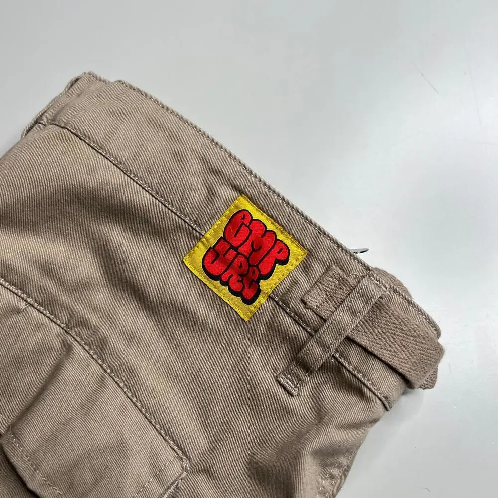 Empyre Cream Cargo Pants Mens 32 Straight Leg Skate‎ Streetwear Utility